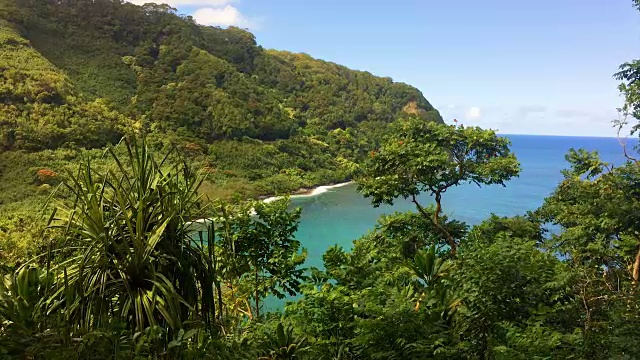 毛伊岛海岸线视频素材