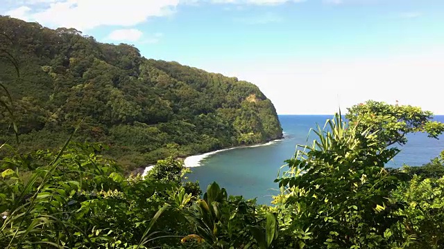 毛伊岛海岸线视频素材