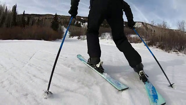 滑雪视频素材