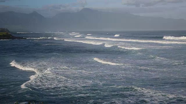 毛伊岛的胡基帕海滩公园视频素材