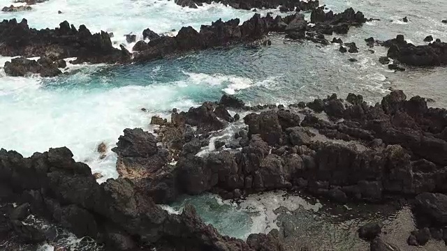 夏威夷大岛海岸线视频素材