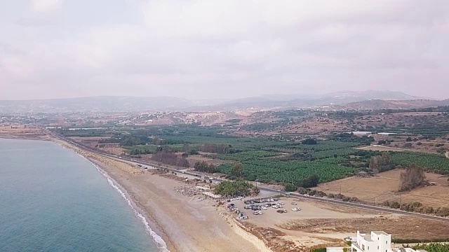 美丽的海景鸟瞰图视频素材