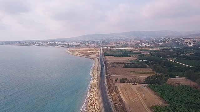 美丽的海景鸟瞰图视频下载