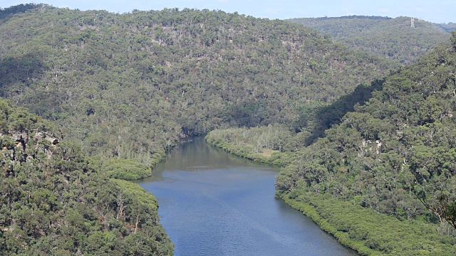 Berowra Waters山景视频素材