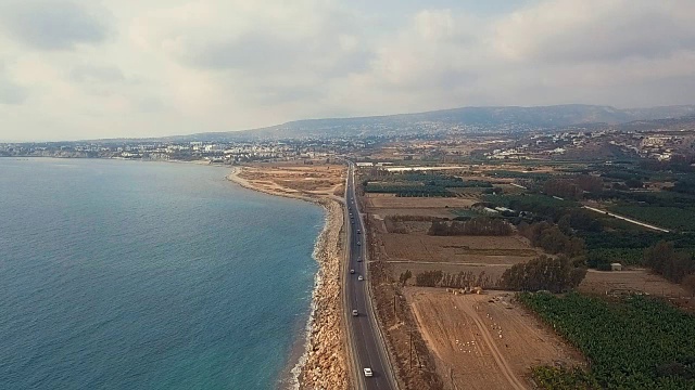 美丽的海景鸟瞰图视频下载