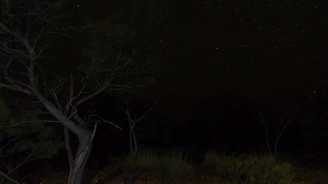 澳大利亚西部内陆的延时星空视频下载