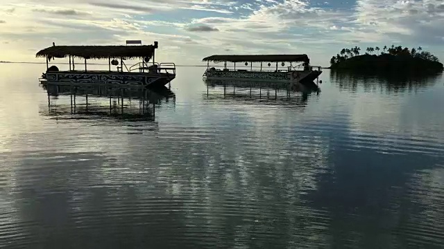 拉罗汤加库克群岛视频素材