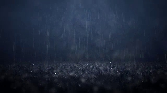 雨滴视频素材