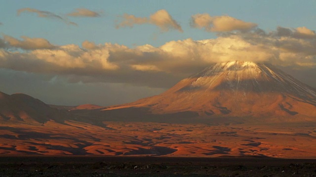 Lincancabur火山视频素材