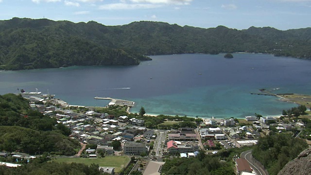 日本东京小笠原群岛的Chichijima视频素材