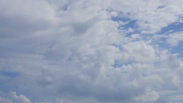 黑暗风暴雨云，延时视频素材