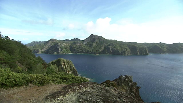 从长崎天文台，小笠原，日本视频素材