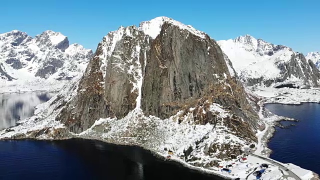 挪威罗浮敦景观视频素材