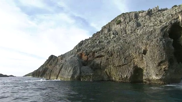 观点;日本小笠原岛的Chichijima海视频素材