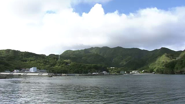 日本Ogasawara的chi泡沫山视频素材