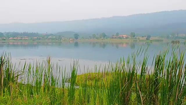 泰国呵叻府林披披隆水库景观视频素材