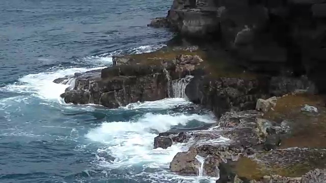 大岛，夏威夷海岸线视频素材