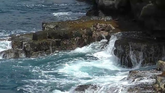 大岛，夏威夷海岸线视频素材