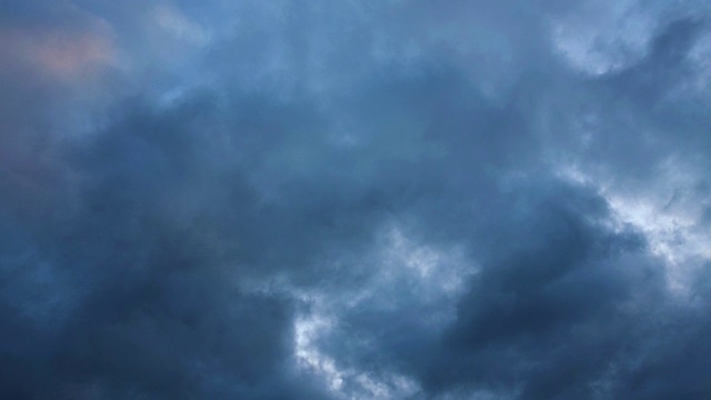 暴风雨云层4K超高清视频素材