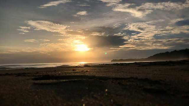 热带海滩，加勒比海岸，哥斯达黎加。视频素材