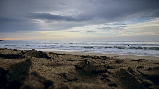 热带海滩，加勒比海岸，哥斯达黎加。视频素材