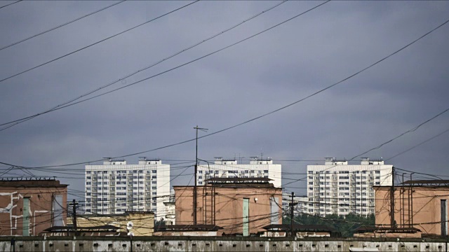 城市住宅视频素材