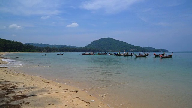 美丽的热带海滩和大海视频素材