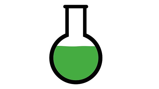 神奇科学药剂图形绿色视频素材