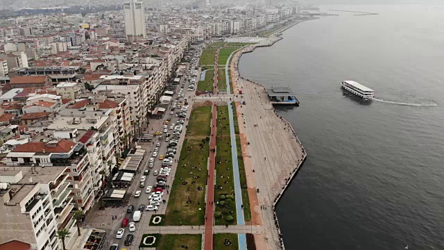 伊兹密尔鸟瞰图视频素材