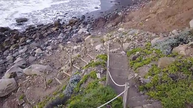 特内里费岛美丽的空中全景图视频下载