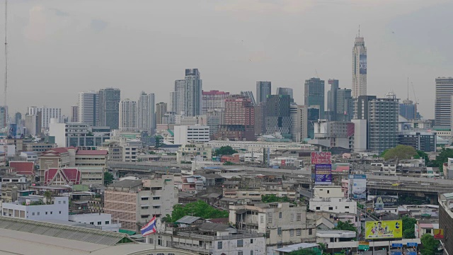 泰国曼谷的风景;慢镜头视频素材