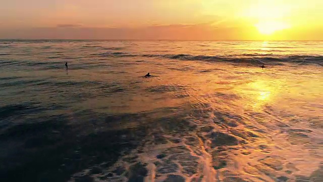 海上日落视频素材