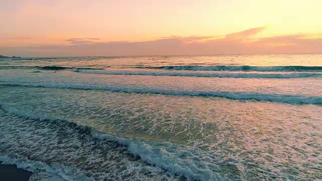 海上日落视频素材