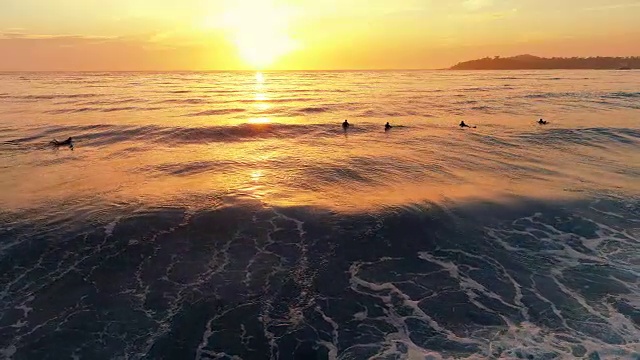 海上日落视频素材