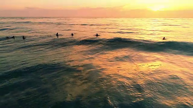 海上日落视频素材