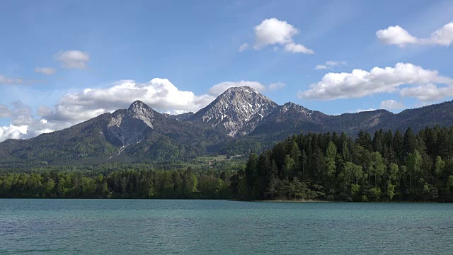 奥地利Faaker See和山上视频素材