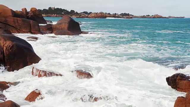 洛基大西洋海岸视频素材