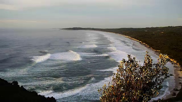 冲浪海滩延时视频素材