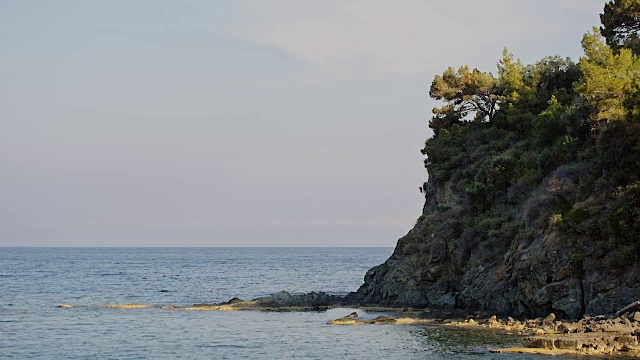 海边美丽的海滩视频素材