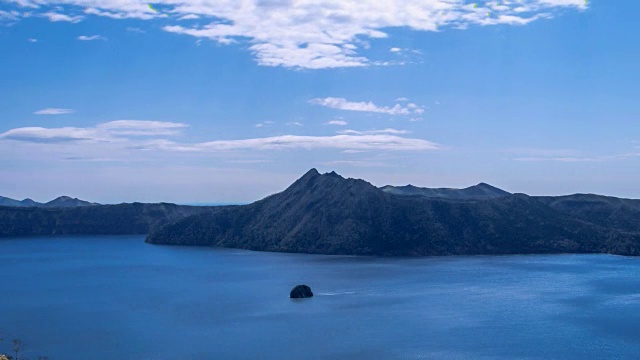 马苏湖的蓝色视频素材