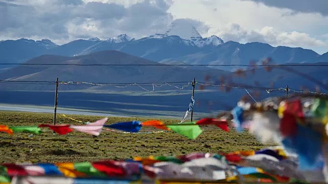 西藏，喜马拉雅山，冈仁波齐山视频素材