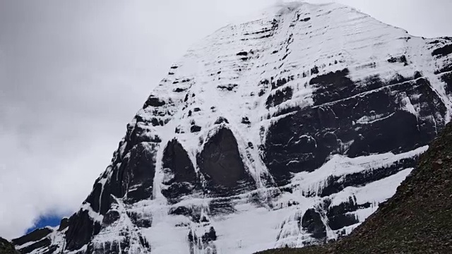 西藏，喜马拉雅山，冈仁波齐山视频素材