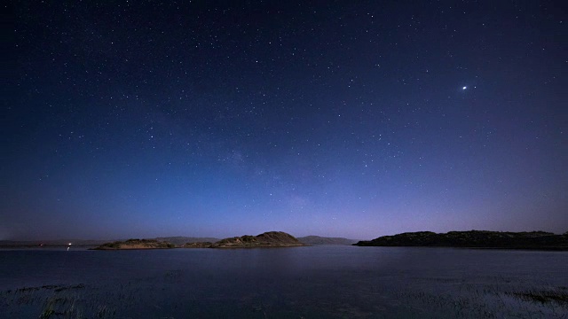 夜星时光流逝视频素材