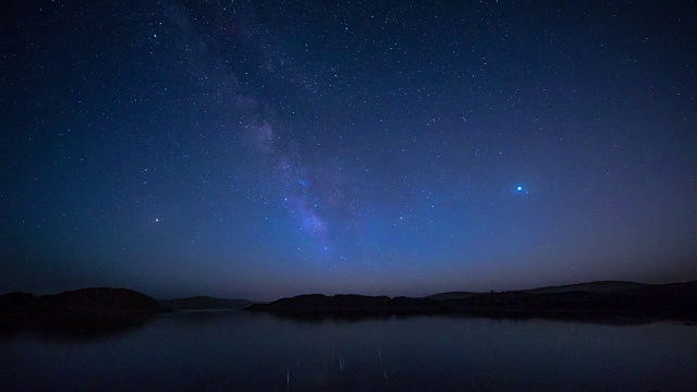 夜星时光流逝视频素材