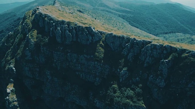 空中山景4k视频素材