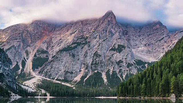 山峰,间隔拍摄视频素材