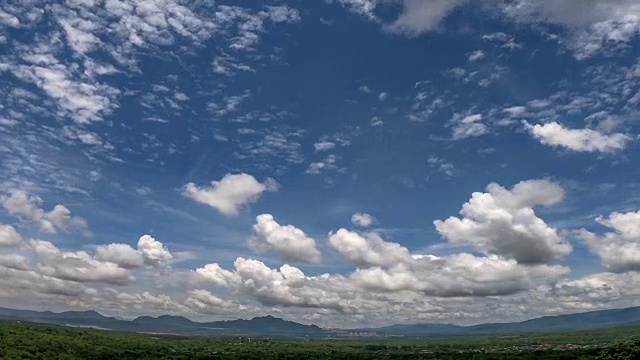 时间流逝风暴云视频素材