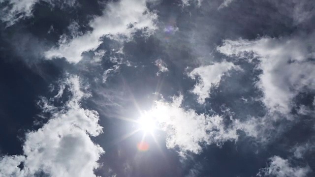 云天空氧气空气大气视频素材