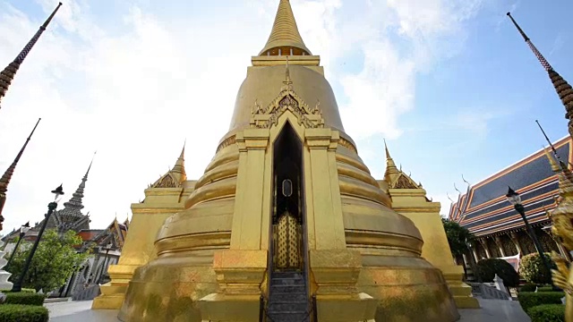 玉佛寺(玉佛寺)，泰国曼谷视频素材