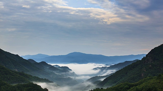 雪山云海美景视频素材